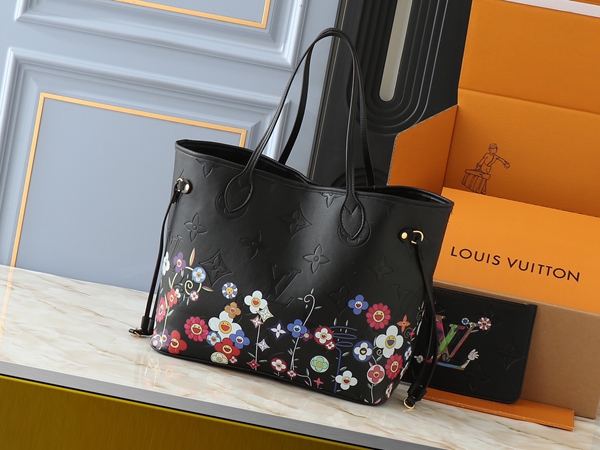 ルイヴィトンバッグ側面デザイン